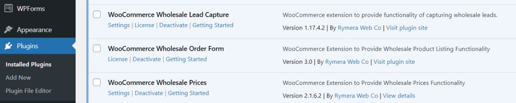 WooCommerce Wholesale Order Form plugin